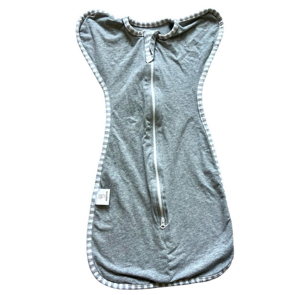Baby Infant Insular Lightweight Swaddle Self-Soothing Sleep Sack - Sz S in Gray
